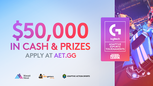 Logitech Adaptive Esports 50k in Cash And Prices - Apply at AET.GG