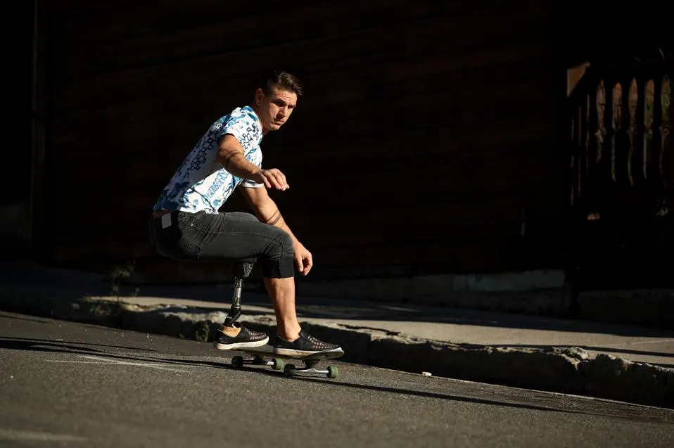 Evan Strong Adaptive Skateboarding Athlete