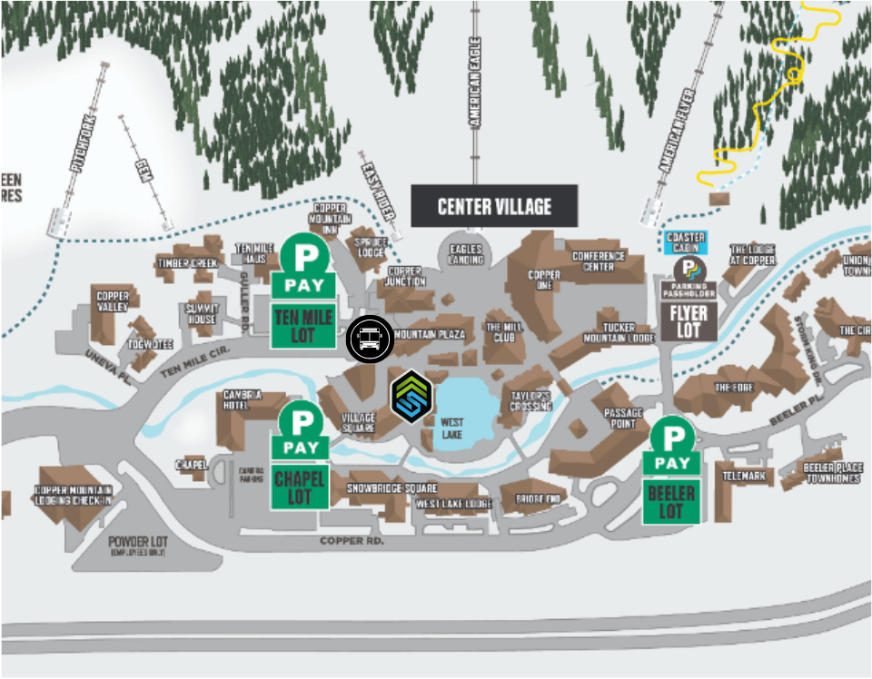 Adaptive Action Sports Mountain Center Map